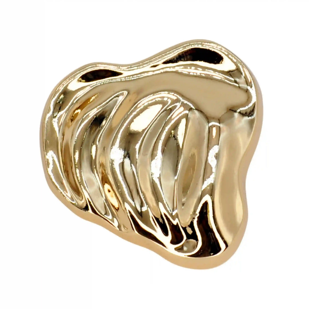 Abstract Irregular Designer Metal Button | 18mm(28L), 25mm(40L) & 35mm(40L)