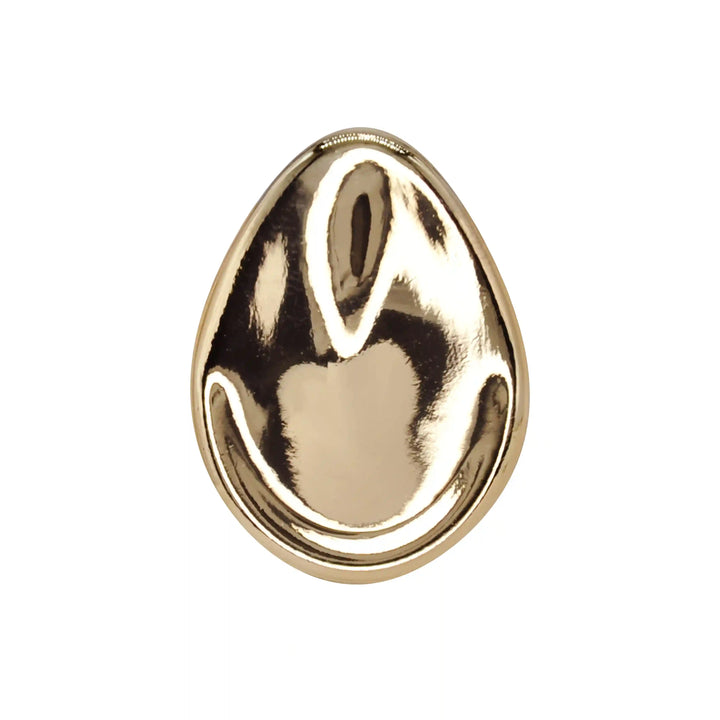 Bean Shape Metal Buttons |  20mm(32L), 25mm(40L) & 30mm(47L)