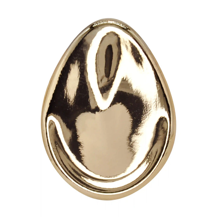 Bean Shape Metal Buttons |  20mm(32L), 25mm(40L) & 30mm(47L)