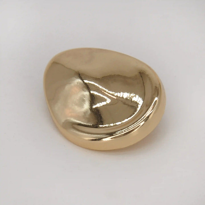 Bean Shape Metal Buttons |  20mm(32L), 25mm(40L) & 30mm(47L)