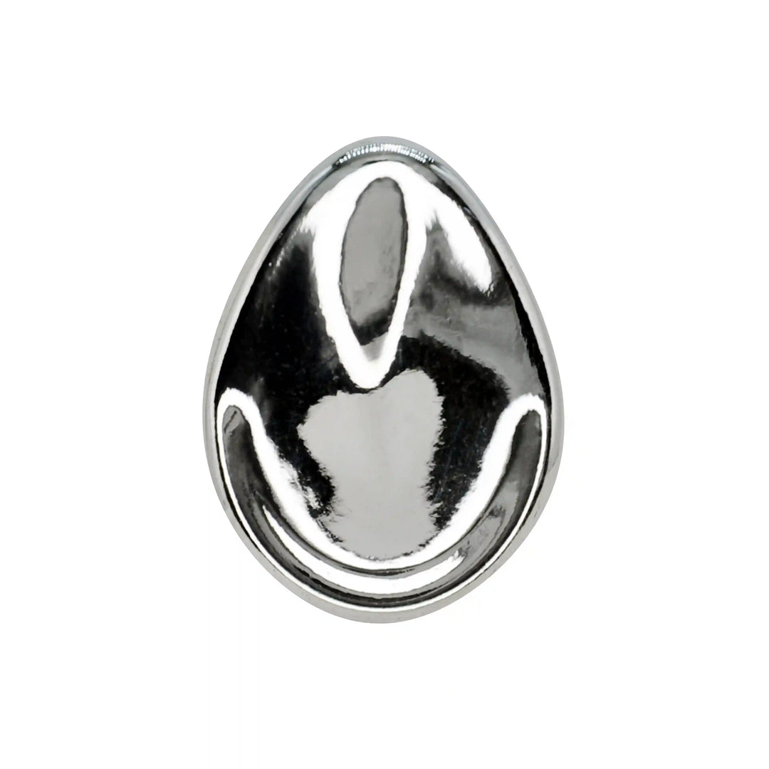 Bean Shape Metal Buttons |  20mm(32L), 25mm(40L) & 30mm(47L)