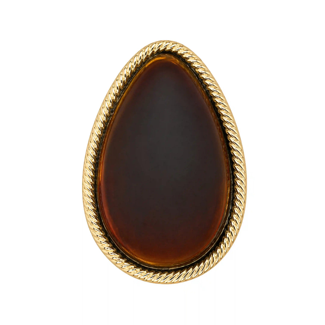 Teardrop Pear Shape Marvel Buckle