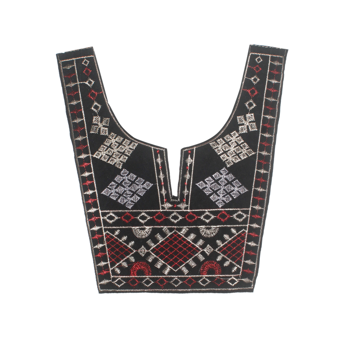 Starry Style Ethnic Neckline