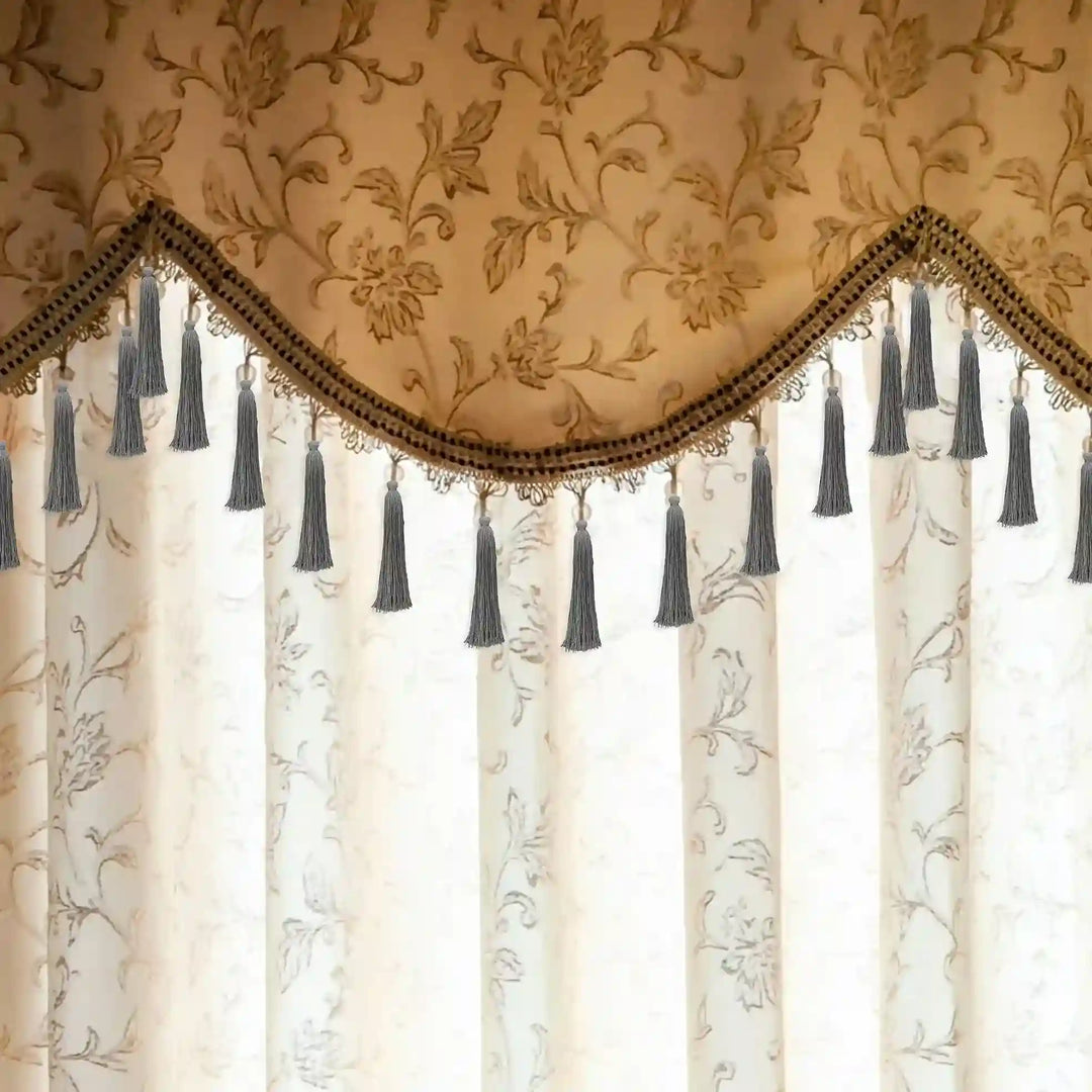 Charcoal Grey Tassel