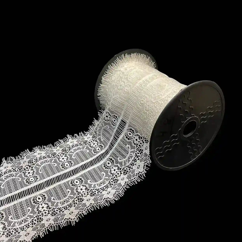 Roll of Premium Lightweight Lace Fabric for Sarees, Lehengas, Blouses & Dresses in a delicate design