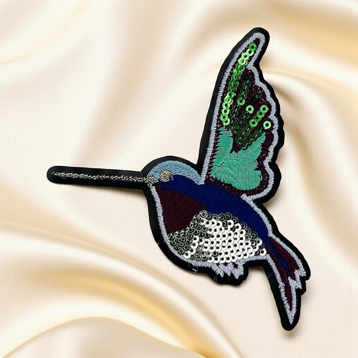 Sequins Humming Bird Patch