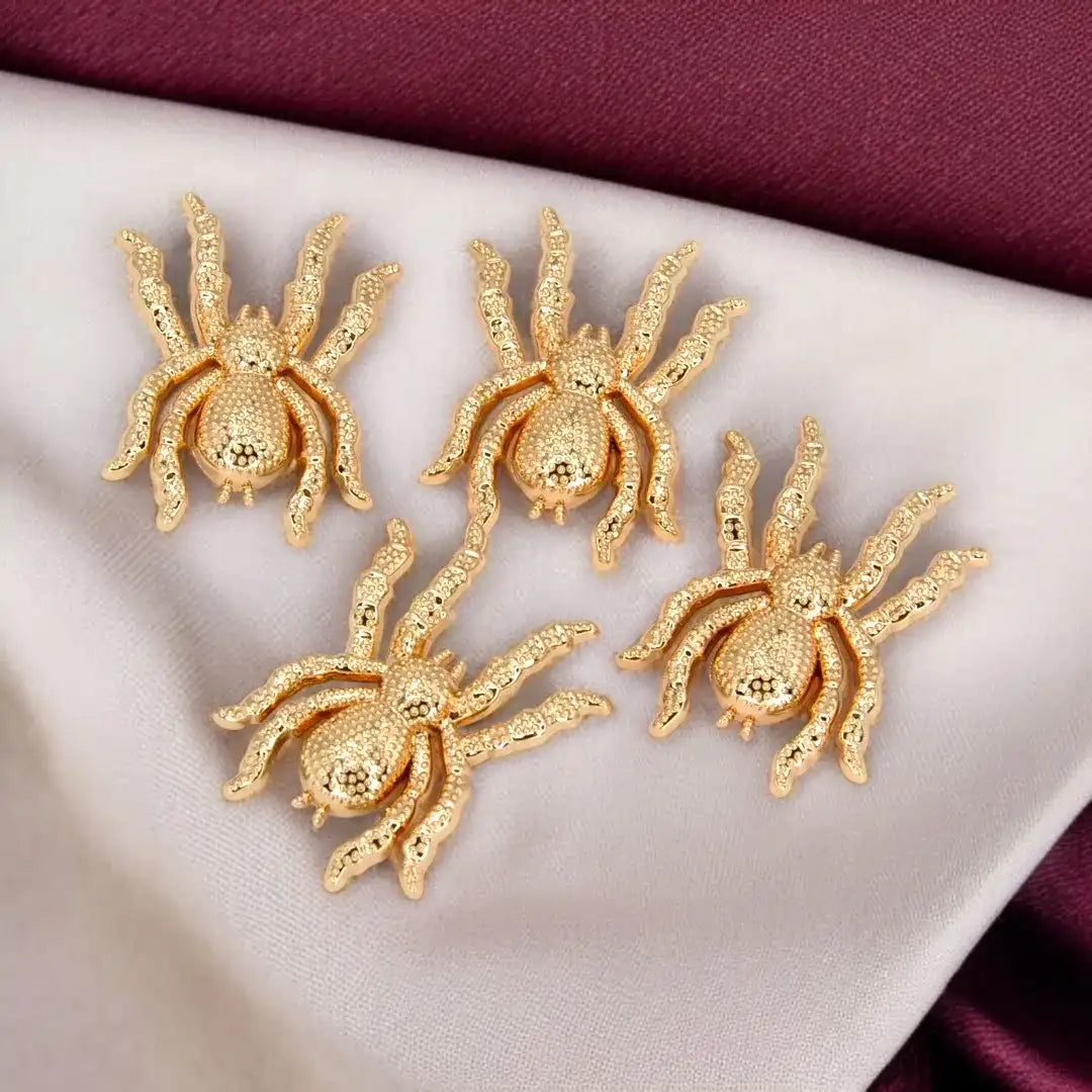 Spider Shaped Metal Buttons
