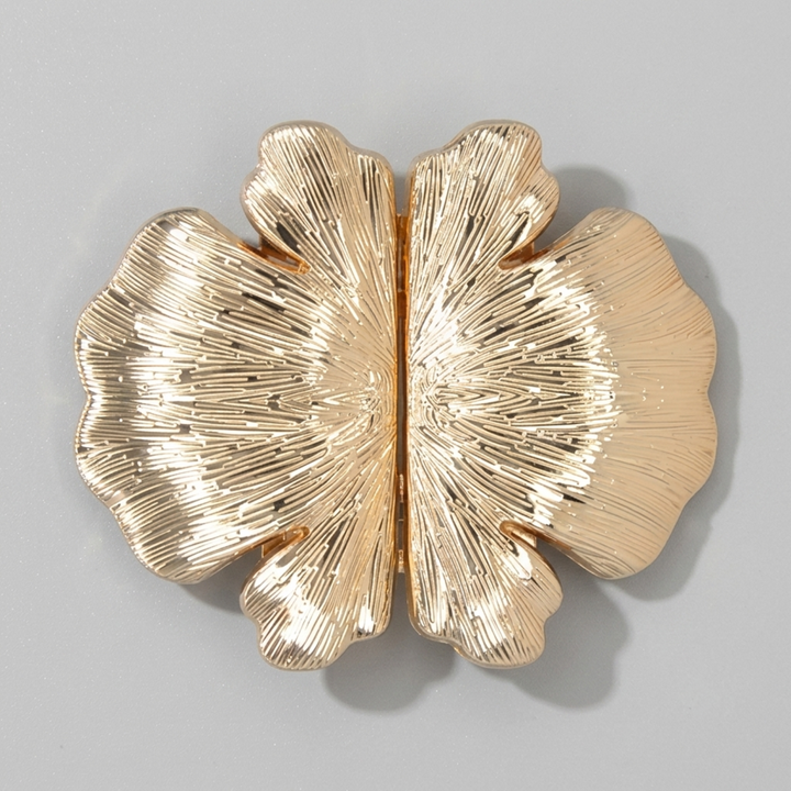 Two Part Floral Design Buckle