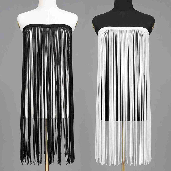 40 Inches Infinite Thread Cascade Fringe Lace