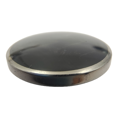 Round Multi-Color Black Shank Button (Pack Of Eight)