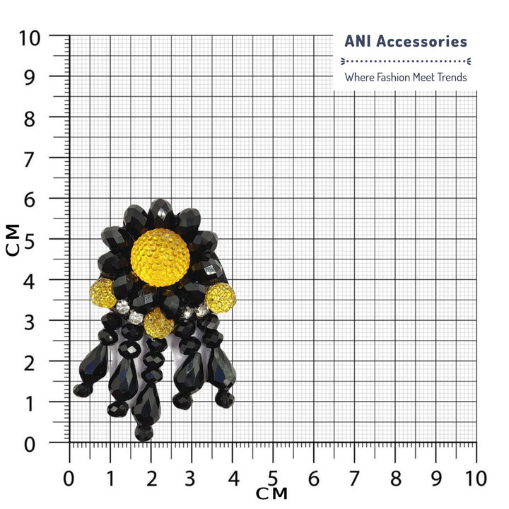 Golden Sunburst Sew Patch