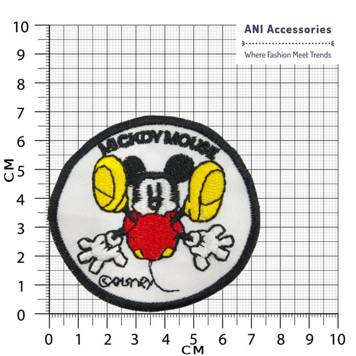 Cool Embroidered Multi-Color Sewable Patches (Pack Of Four)