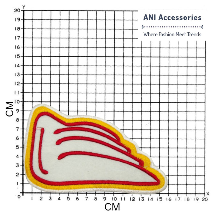 Wing-Shaped Sew Patch