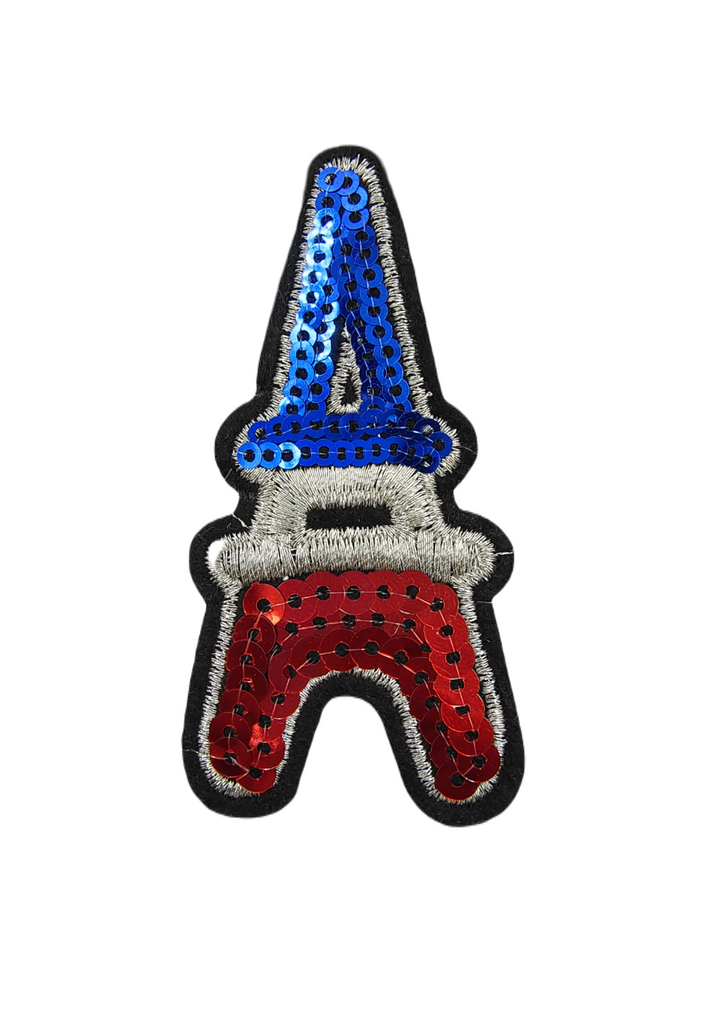 Sequin Eiffel Tower Patch